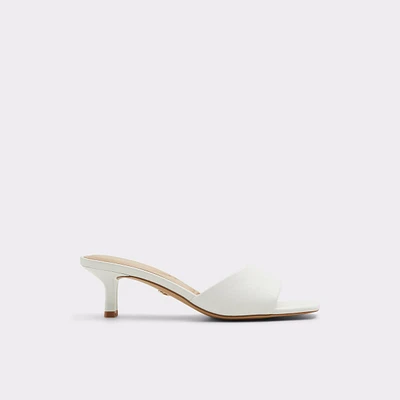 Walilith Blanc Femmes Talons bas | ALDO Canada