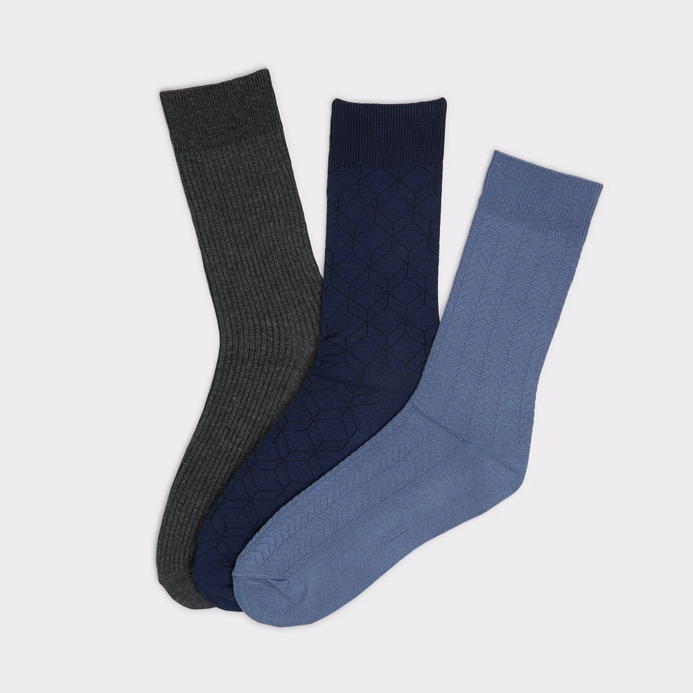 Wanaro Medium Blue Men's Socks | ALDO Canada