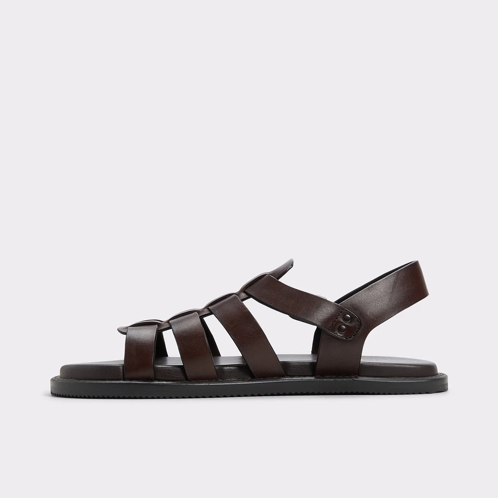 Warley Dark Brown Men's Sandals & Slides | ALDO Canada