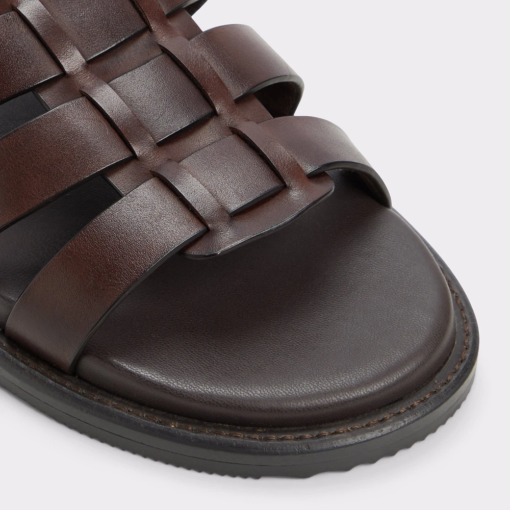 Warley Dark Brown Men's Sandals & Slides | ALDO Canada