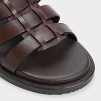 Warley Dark Brown Men's Sandals & Slides | ALDO Canada