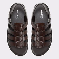 Warley Dark Brown Men's Sandals & Slides | ALDO Canada