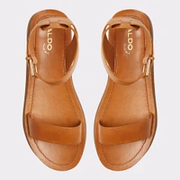 Wesleyan Medium Brown Women's Flat Sandals | ALDO Canada