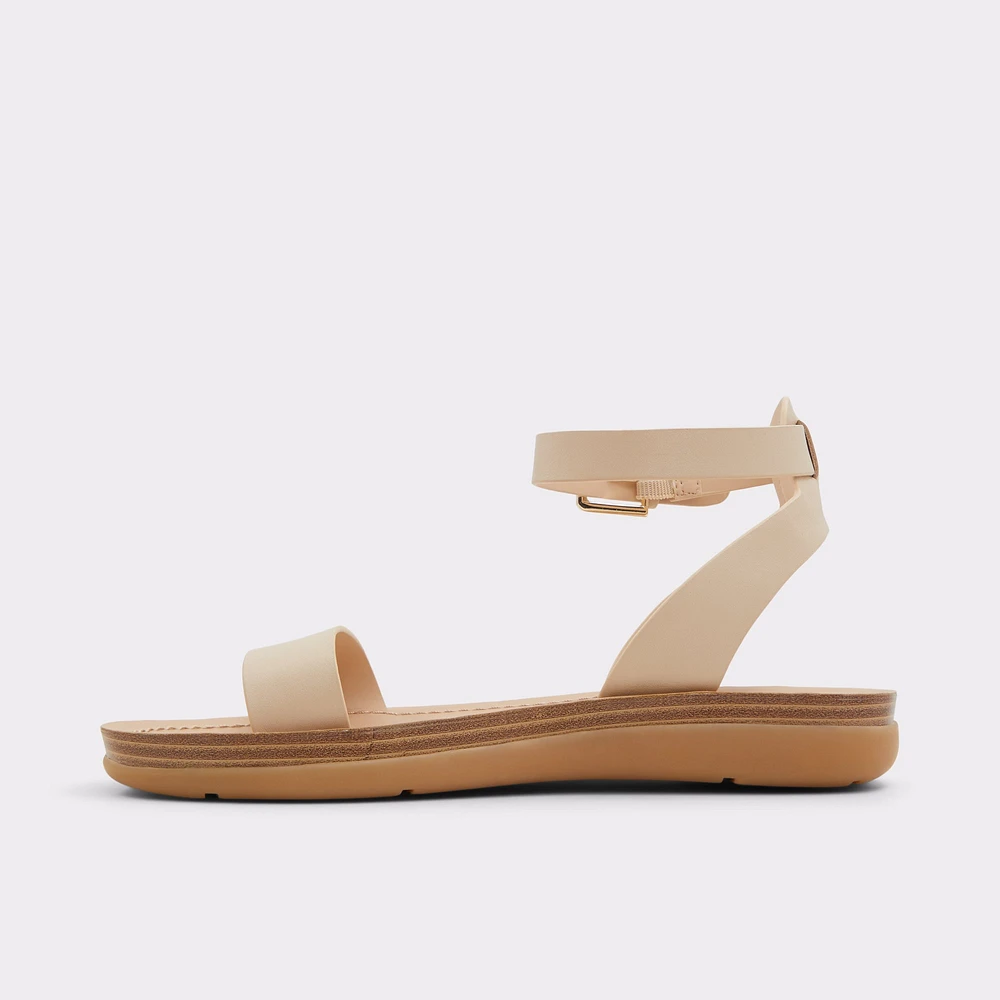 Wesleyan Autre Beige Femmes Sandales à talon plat | ALDO Canada