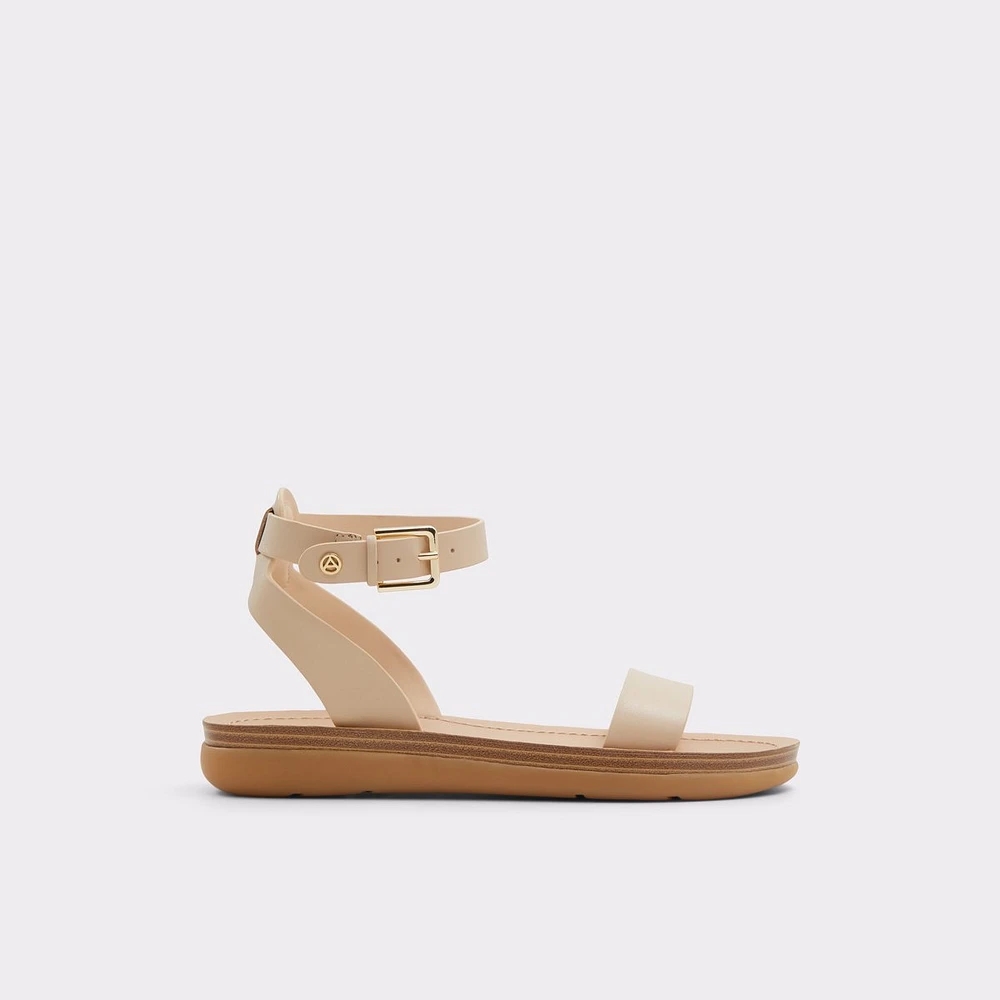 Wesleyan Autre Beige Femmes Sandales à talon plat | ALDO Canada