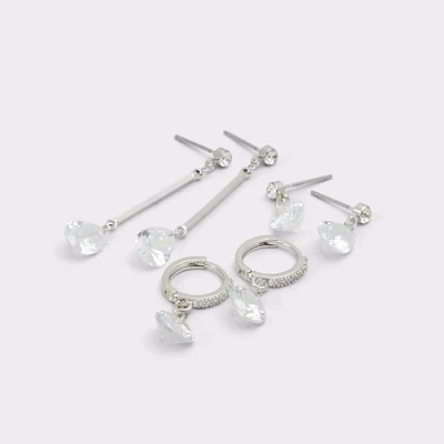 Wickney Silver/Clear Multi Women's Earrings | ALDO Canada