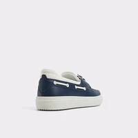 Wildwave White/Navy Men's Boat Shoes | ALDO Canada
