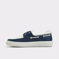 Wildwave White/Navy Men's Boat Shoes | ALDO Canada