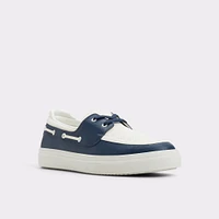 Wildwave White/Navy Men's Boat Shoes | ALDO Canada