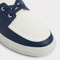 Wildwave White/Navy Men's Boat Shoes | ALDO Canada
