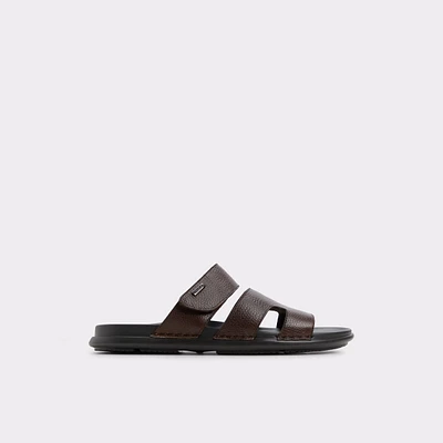 Windham Dark Brown Men's Sandals & Slides | ALDO US