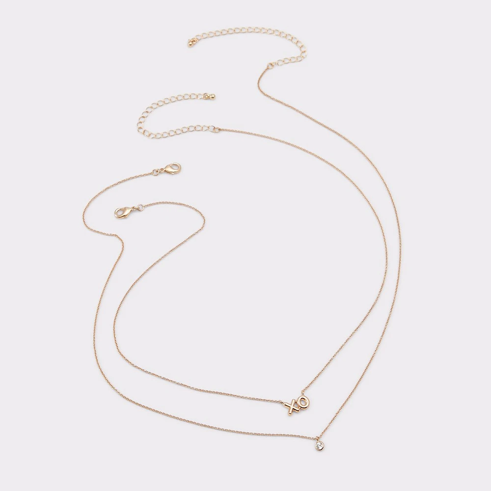 Xolove Gold/Clear Multi Women's Necklaces | ALDO Canada