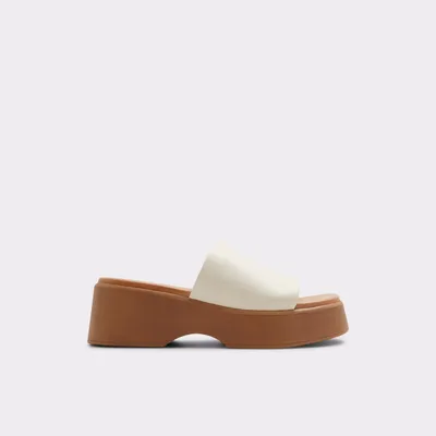 Yassu Other White Leather Women's Platform Sandals | ALDO US