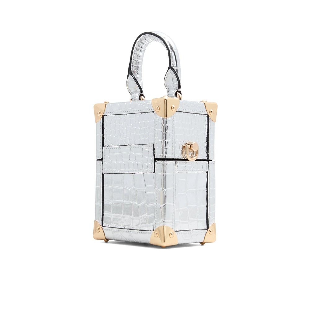 ALDO Zephyrinex - Women's Handbags Top Handle - Silver