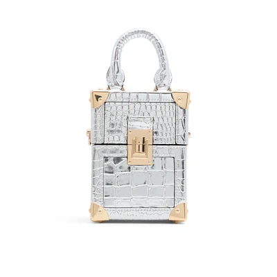 ALDO Zephyrinex - Women's Handbags Top Handle - Silver