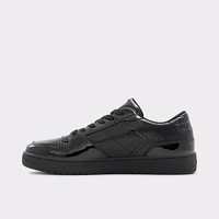 Zethan Black Synthetic Patent Men's Sneakers | ALDO Canada