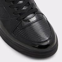 Zethan Black Synthetic Patent Men's Sneakers | ALDO Canada