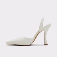 Zuella White/Bone Women's Strappy Heels | ALDO US