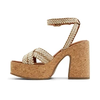 Alanii Naturel Femmes Chaussures et sandales a lanieres | Boutique Spring Canada
