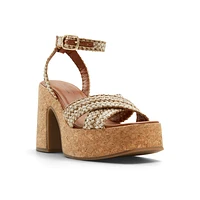 Alanii Naturel Femmes Chaussures et sandales a lanieres | Boutique Spring Canada