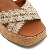Alanii Naturel Femmes Chaussures et sandales a lanieres | Boutique Spring Canada