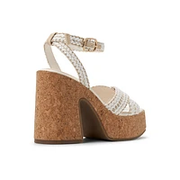 Alanii Autre Blanc Femmes Plateformes | Boutique Spring Canada