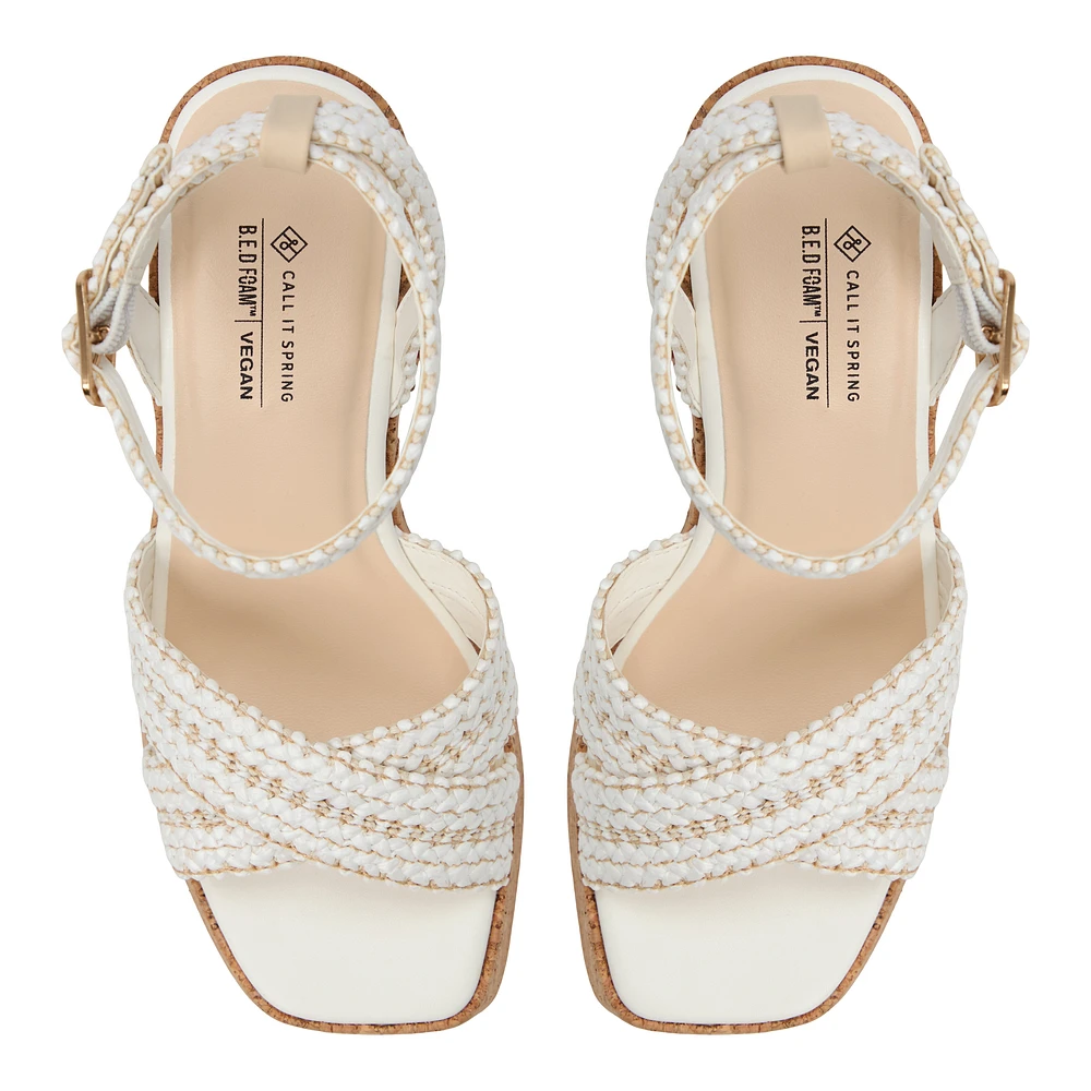 Alanii Autre Blanc Femmes Plateformes | Boutique Spring Canada