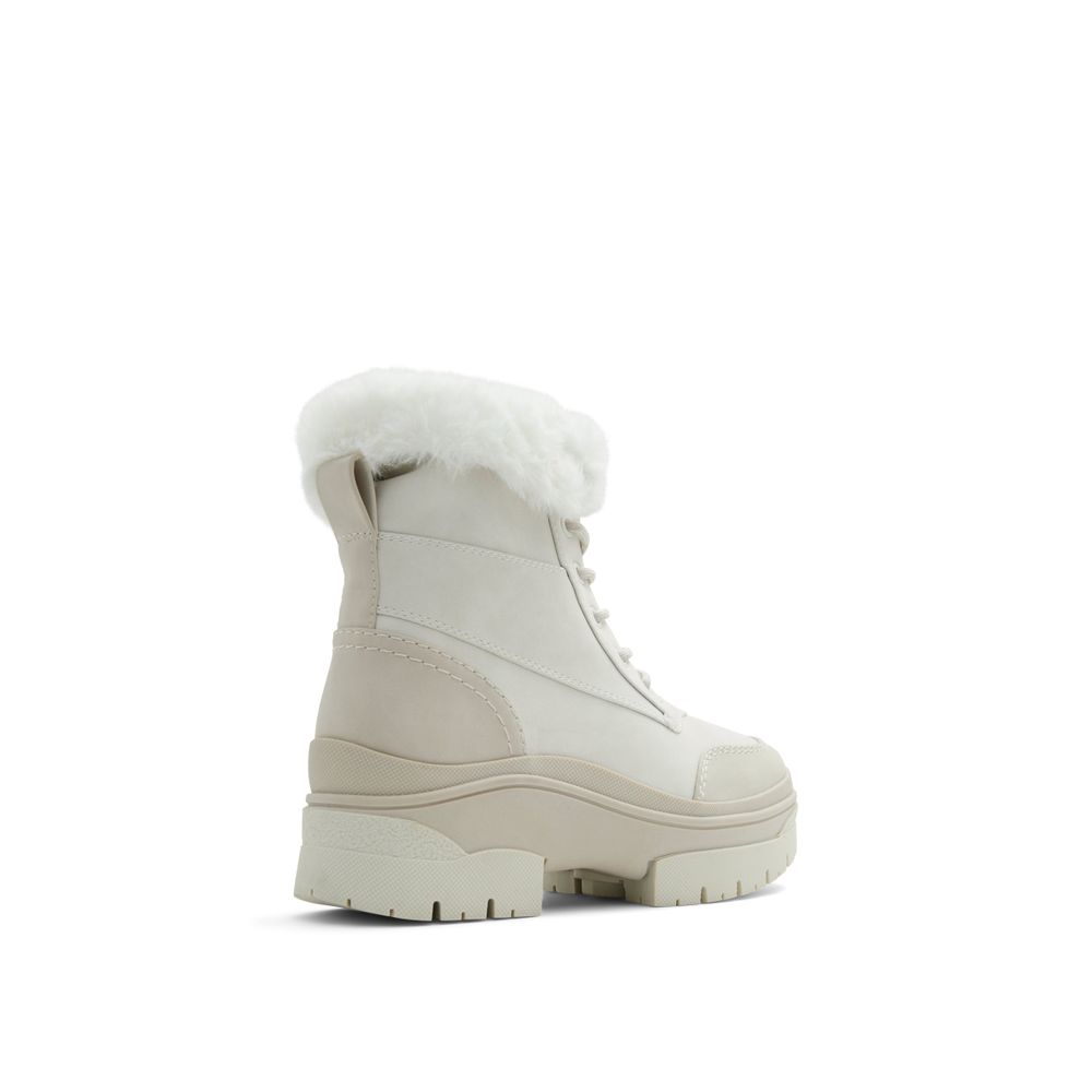 Alps Faux fur-lined short winter boots