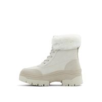 Alps Faux fur-lined short winter boots