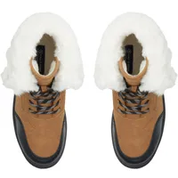 Alps Faux fur-lined short winter boots
