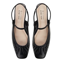 Alyssah Black Women's  Mary Janes