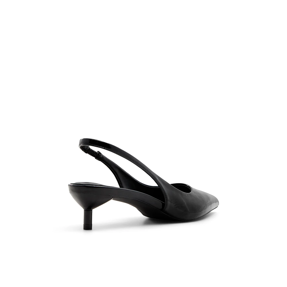 Amanii Black Women's Low-mid Heels