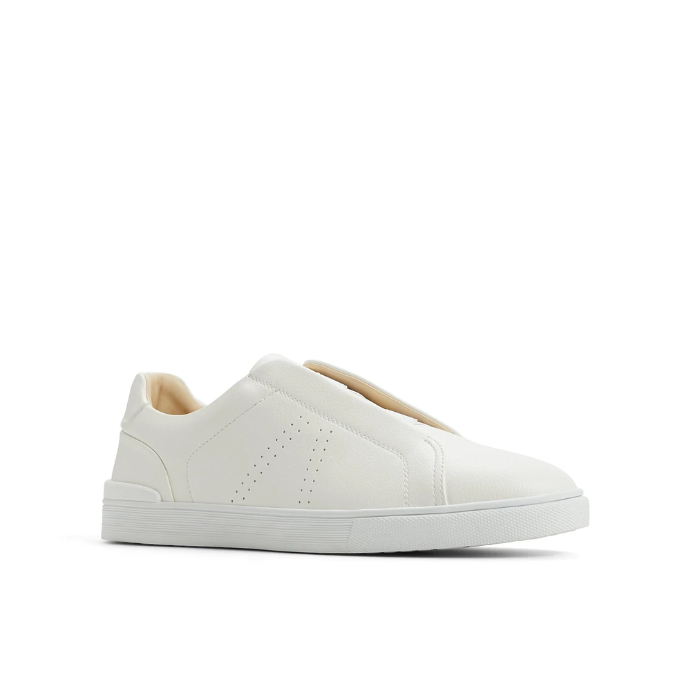 Angello White Men's Low Top Sneakers