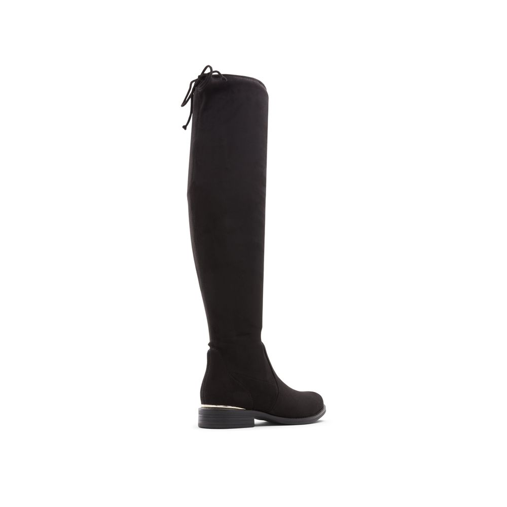 Anidda Black Women's Over-the-knee Boots