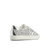 Annik Silver Women's Lace Up Sneakers