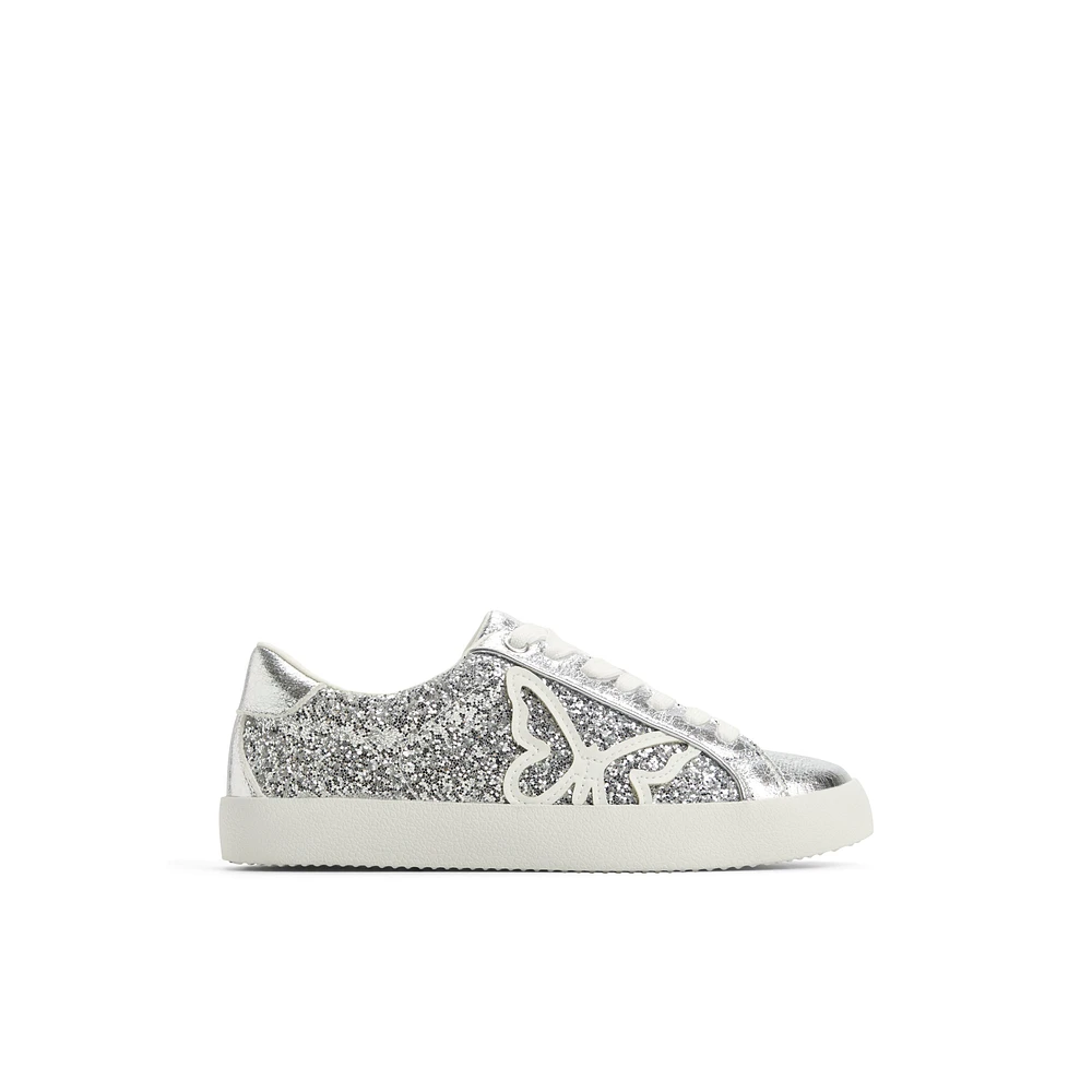 Annik Silver Women's Lace Up Sneakers