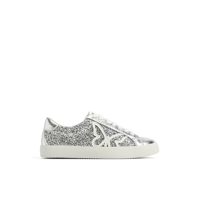 Annik Silver Women's Lace Up Sneakers