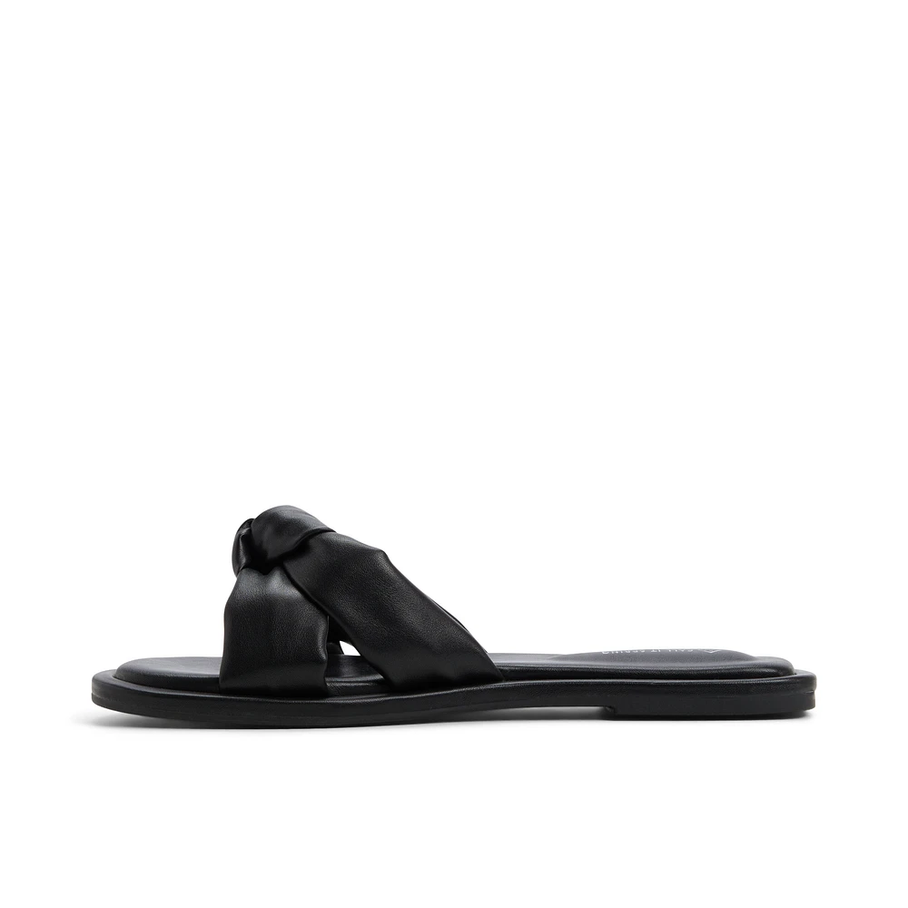 Apricot Noir Femmes Claquettes | Boutique Spring Canada
