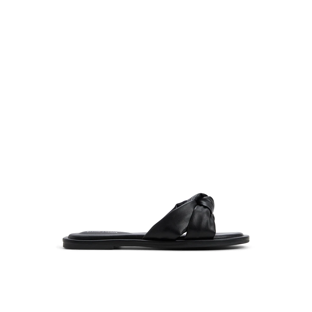 Apricot Noir Femmes Claquettes | Boutique Spring Canada