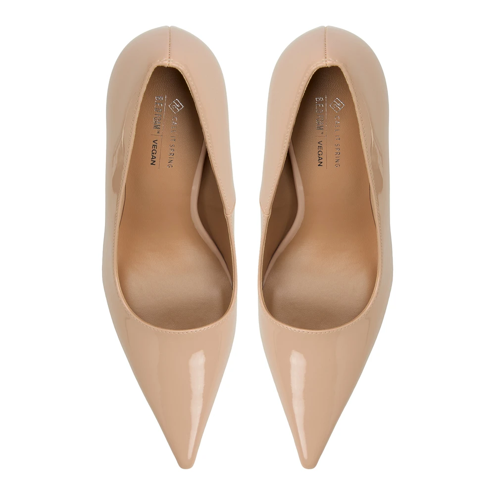 Ariies Beige Women's Pumps