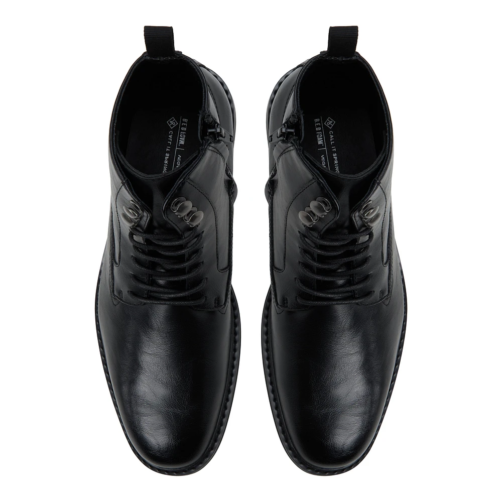 Asheville Noir Hommes Bottes chics | Boutique Spring Canada