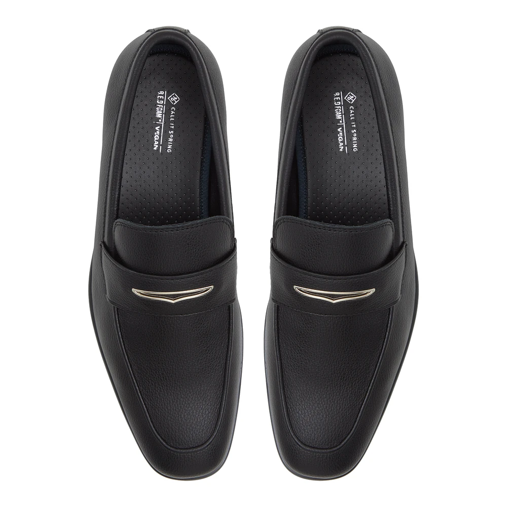 Astair Noir Hommes Mocassins | Boutique Spring Canada