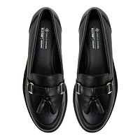 Attina Black Women's Loafers