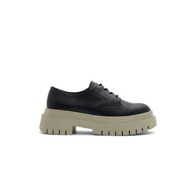 Aubreyy Black Synthetic Smooth Women's Oxfords | Call It Spring Canada