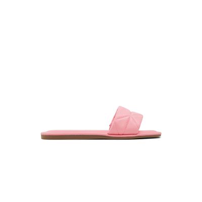 Avril Bright Pink Women's Slides | Call It Spring Canada