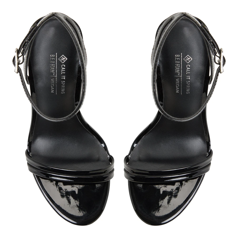 Azuucar Black Women's Open-toe