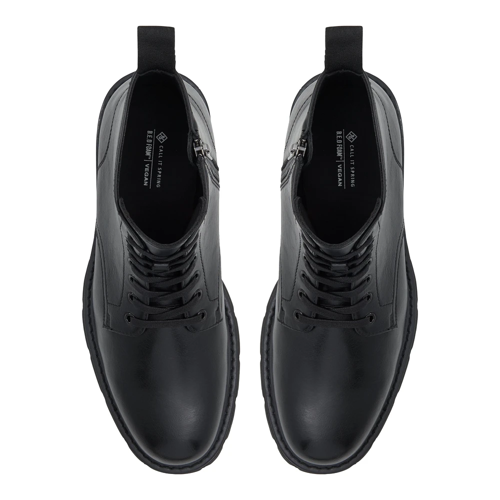 Barstow Noir Hommes Bottes chics | Boutique Spring Canada