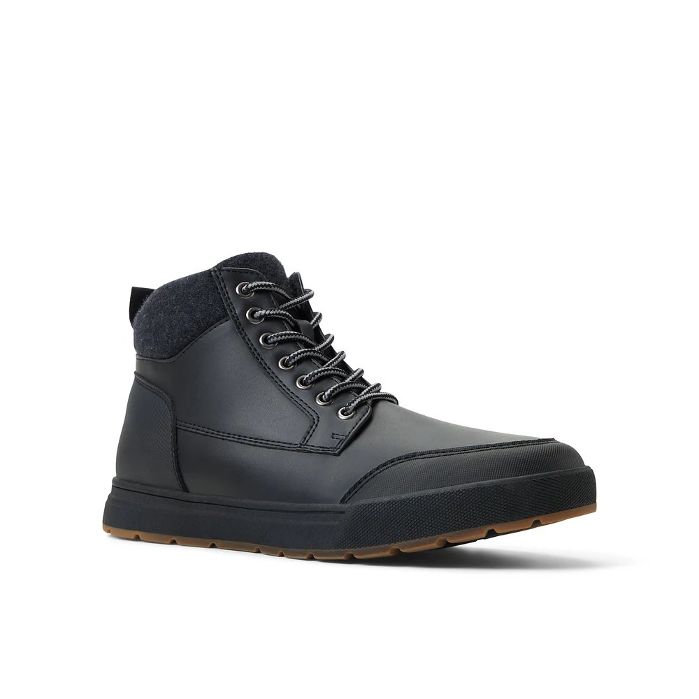 Batura Black Men's Lace-up Boots