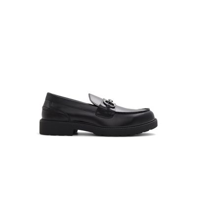 Bergin Black Synthetic Smooth Men's Loafers | Call It Spring Canada