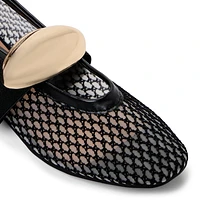 Berkely Noir Ouvert Femmes Ballerines | Boutique Spring Canada